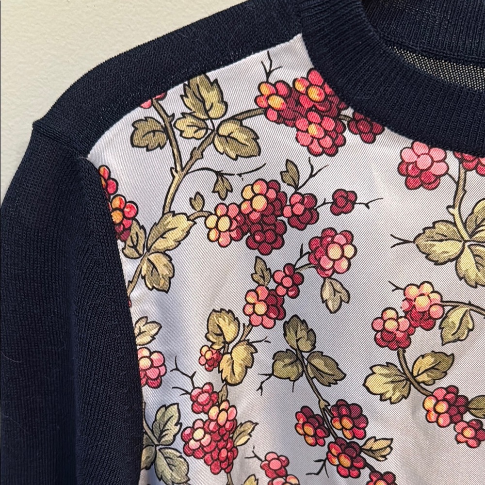 Etro Floral Patterned Short Sleeve Top - Multicolor - Picture 5 of 7